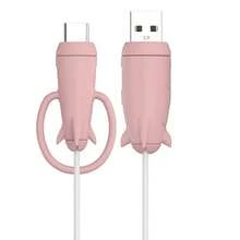 2-In-1 Silicone Cable Protector & Organizer, Prevents Charging Cable Breakage, Compatible With Apple Devices