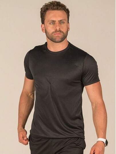 Camiseta Masculina Dry Fit Básica Academia Fitness Conforto