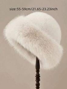 New Plush Mongolian Hat Ladies Autumn AndWinter Cold Warm Atmosphere With Cute PlushHats Winter Outfits