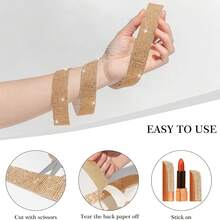 1-3 Rollen selbstklebende Kristall Strass Diamant Schleife DIY Dekorations Aufkleber mit 2 mm Strass für DIY Veranstaltungen, Auto