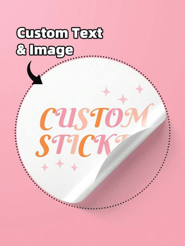 1-240 peças de etiquetas personalizadas - adesivos personalizados com qualquer texto, imagem, etiquetas de agradecimento personalizadas, lacre, sem ferro, ornamentais, coloridas e personalizadas, presentes ideais exclusivos para ele, ela, família, amigos, filho, filha, alunos, para aniversários, para o dia das crianças, para aniversários, escola, casa