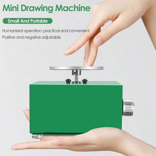 1 Stück Grün Mini Keramik Rad - 6,5 - cm und 10 - cm Plattenspieler, DIY Ton Werkzeug mit Tray für Keramik Kunsthandwerk