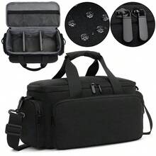 Digital Camera Shoulder Travel Bag Large Case Waterproof For SLR DSLR Canon Gift - Black - View 7