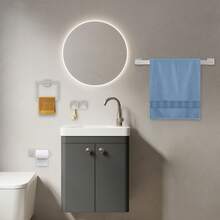 WANLECY Porte-serviettes - Argent - Voir 4