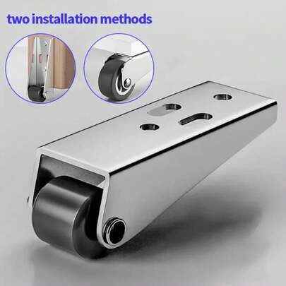 Movable Directional Wheel, Solid Simple Fixed Roller, Table Foot, Mini Mobile Roller, Flexible, Silent Anti-Wear Wheel, Roller