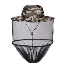 xinwangjiang 1 Stück Outdoor Anglerhut mit Tarnblumenmuster