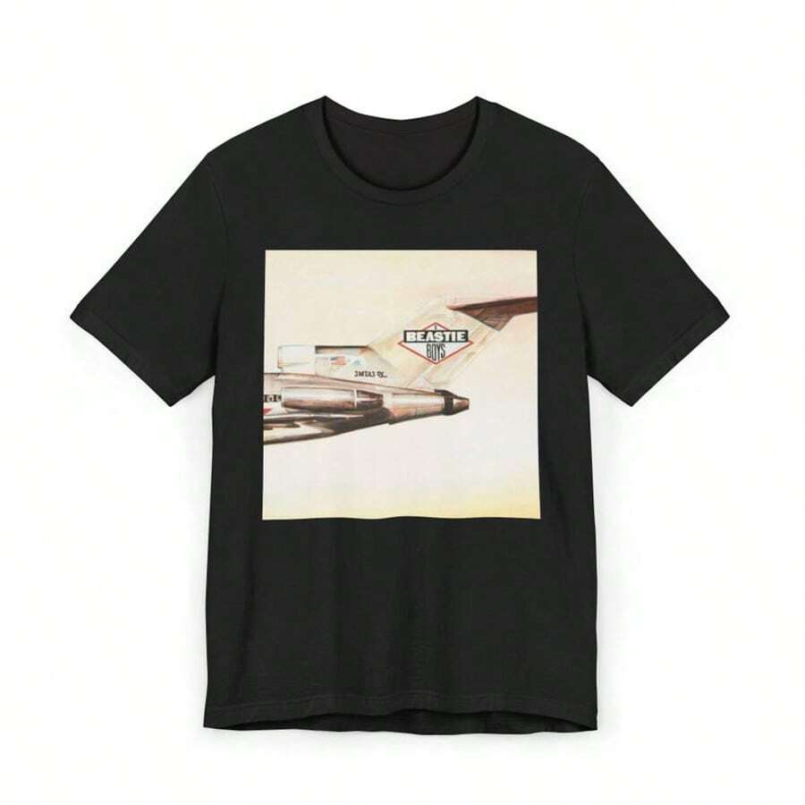 Vintage 90s Band T-Shirt, Retro Music Tee, Unisex Graphic Tee, Rock Band Top, Concert Shirt - màu đen - Xem 1