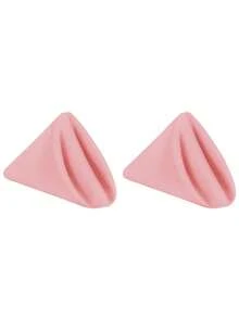 Minimalist Pink Polyester Napkins, Suitable For Restaurant, Kitchen, Wedding, Party, Banquet, Table Decor, Daily Home Decor - Hồng - Xem 12