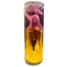 Santa Muerte Rosa 15 cm Vestida + Veladora De Gel Santa Muerte Dominadora - Atracción de una Persona Hacia Ti, Dominio Sobre Una Situación o Persona, Control - Rosa - Ver 6