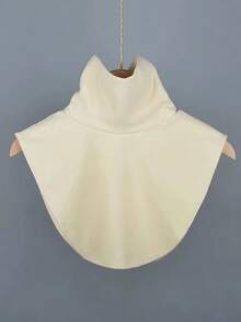 1 件装 Decong 高领假领儿童纯色高弹底装饰领罗纹保暖领口秋冬季女式翻领衬衫 - 圣诞装饰女士的完美礼物 - 彩色 - 查看 7