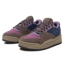 Under Armour 男女款休闲舒适轻便帆布运动鞋 CURRY 88 NM1 低帮系带休闲鞋，6000064-044 - 灰色/紫色/藍色 - 查看 3