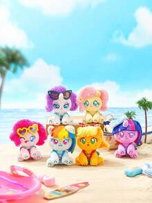 Hasbro My Little Pony Vacation Surprise Plush Doll - Mystery Blind Box Toy (Random 1 Piece) - Long Holiday Series Plush Blind Box 710504 - View 2