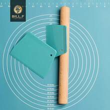 2pcs Plastic Cake Cream Scraper Dough Butter Batter Scraper Baking Tools Household Baking Cutting Tools Kitchen Gadgets