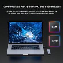 PHILIPS 擴充座SWR1607L/93 Type-C擴充座 USB-C轉HDMI線拓展塢分線器 4K60Hz蘋果電腦轉換器 適用各品牌的筆電 太空灰 - 太空灰 - 查看 3