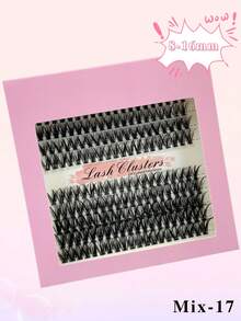 200 件 CC 单支 40D 睫毛簇 DIY 睫毛簇 蓬松自然外观可重复使用单支睫毛延长 适合在家自用 睫毛簇、睫毛簇、单支睫毛、睫毛、假睫毛 - 黑色 - 查看 4