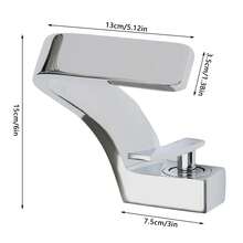 SHIOUCY Bathroom Waterfall Faucet Washbasin Faucet Modern Bathroom Faucet Washbasin Faucet Elegant For Bathroom - A - View 2
