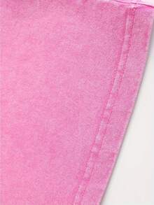 [Pure Cotton Summer T-Shirt] 285g Pure Cotton Young Man Summer Short Sleeved T-Shirt - Comfortable Breathable Casual Round Neck Street Sports Car Pattern Letter Print