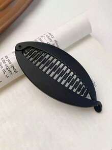 1pc/2pcs/3pcs Minimalist Fish Tail Medium Hair Claw Clips, Elegant Vertical High Ponytail Twist Banana Clips, Hair Accessories For Buns, Waves, Ponytails, Spring/Summer New Arrival, Gift For Friends, Easy To Use - Multicolor Large - View 12