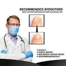 Nail Fungals Treatment Strength Nail Repair Thick Cracked Discolored Nails Toenail & Fingernail Care Solution Restore Healthy Nails 30ml White Golden - 預設 - 查看 9