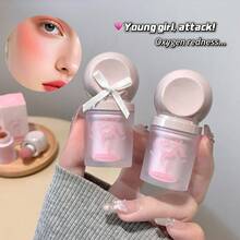 SHAQINUO Rubor líquido ligero, hidratante y de textura fina, de larga duración, fácil de aplicar, con un color vibrante, acabado uniforme y transparente, crea un aspecto radiante y saludable