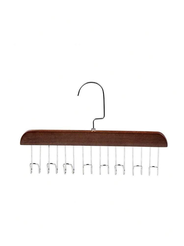 1 Móc Treo Bằng Gỗ Nguyên Khối Tám Móc Dùng Để Treo Dây Quần Áo, Áo Vest, Khăn Khăn, Vớ, Thắt Lưng, Mũ và Phụ Kiện - Giá Treo Tủ Quần Áo Bằng Gỗ Đa Chức Năng Với Lớp Hoàn Thiện Bền Chắc, Thiết Kế Tiết Kiệm, Dễ Dàng Gắn Tường Hoặc Ngăn Kéo, Móc Chắc Chắn, Trưng Bày Gọn Gàng, Lý Tưởng Cho Ký Túc Xá, Căn Hộ và Sử Dụng Tại Nhà - Nhiều màu - Xem 10