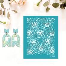 Stensil Sablon Tanah Liat Polimer dengan Pola Geometris/Kepingan Salju/Balon Udara Panas/Kucing Lucu, Cocok untuk Produksi Tanah Liat Polimer, Stensil Sablon Tanah Liat - MultiWarna - View 17