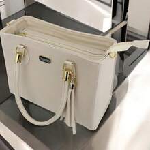 Wholesale Medium Crossbody And Hand Bag With Adjustable Crossbody Cheap Launch - Beige - View 3