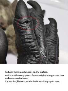 1pc Perfect For Christmas, Christmas Eve, Easter Party Decorations, COS Creepy Smile White Eye Demon Mask, Horror Clown Mask Headpiece, Resurrection Clown Latex Mask, Halloween Christmas Costume Gloves Bionic Animal Paw Gloves, Party Cosplay Wolf Claw Gloves, Animal Wolf Head Mask Set, Halloween Horror Clown Mask Returning Soul Clown Latex Mask Costume - Multicolor - View 11