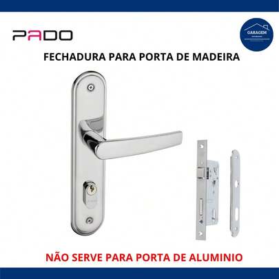 Fechadura Externa Pado 40mm Concept Esp 401/40CE (PORTA DE MADEIRA) - Pado Original