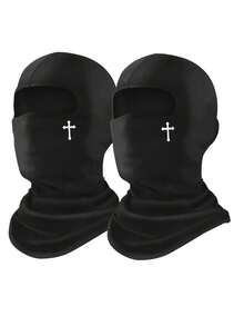 Musion 1/2/3 件滑雪面罩面罩拉法帽全脸面罩夏季面罩防紫外线拉法帽男女户外运动面罩 - 滑雪、单板滑雪、摩托车、防紫外线和防风 - 彩色 - 查看 13