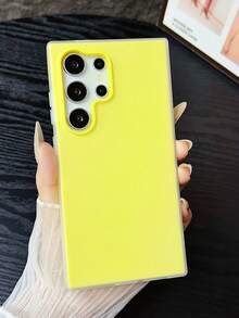 1 Ốp lưng điện thoại di động 2 trong 1 hình Macaron màu thạch dễ thương tương thích với Samsung Galaxy S25, S24, S24 Plus/S24+, S24 Ultra, S24 FE, S20, S21, S22, S23 và tương thích với iPhone 11/11 Pro/11 Pro Max/12/12 Pro/12 Pro Max/13/13 Pro/13 Pro Max/14/14 Pro/14 Pro Max/15/15 Pro/15 Pro Max/16/16 Pro/16 Pro Max, 16E có ốp lưng silicon chống sốc và bám dính theo tiêu chuẩn quân đội - Màu vàng - Xem 2