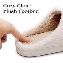 Women's Men's Heart Heart Slippers Strawberry Cherry Mushroom Slippers Evil Eye Slippers Cartoon Animal Cat Slippers Memory Foam Cozy Plush Slippers Couple Indoor Household Slippers