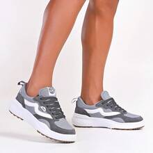 Comfortable And Elegant Casual Sneakers With Non-Slip Sole Sizes 34 To 43 - 深灰色 2853 - 查看 6