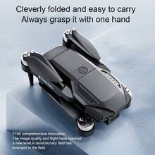 TOKQI F198 Foldable Dual Camera Drone With Brushless Motor, Auto Hover & Altitude Hold, One-Key Landing, App Control, Extended Flight Time, Portable RC Quadcopter, Ideal Gift For Beginners - Perfect For Christmas/Halloween/Birthday