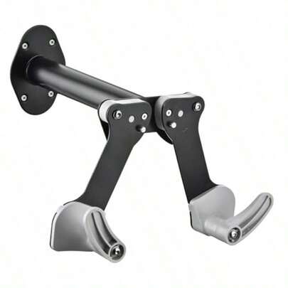 Omiention Bike Wall Mount Bike Rack Garage Horizontal Wall Mount Bicycle Storage Hanger Indoor Bike Holder For Haning Mountain Road Bike New Version 1Pack