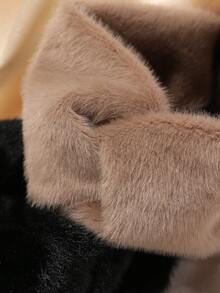 1pc Cute & Cozy Solid Color Plush Bow Headband, Suitable For Daily Life, Outings, Decorative Styling For Women Fall Hair Accessories Autumn Women Bandana Sport Sweatband Yoga Hair Wrap Workout Winter Hair Band For Vacation Outfits Woman Elegant Scarf Summer Outfits - Multicolor - View 4