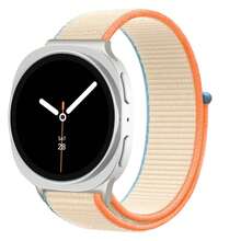 编织表带兼容三星 Galaxy Watch 8 表带 40 毫米 44 毫米/Galaxy Watch 8 Classic 46 毫米，弹性尼龙降落伞运动表带弹力面料腕带兼容三星 Galaxy Watch 8/8 Classic 40 44 46 毫米女款/男款 - Galaxy watch 8/8 Classic - 查看 28