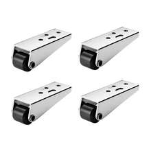 Rueda direccional móvil, rodillo fijo simple y sólido, pie de mesa, mini rodillo móvil, rueda flexible, silenciosa y anti-desgaste, rodillo - 1 pieza - Ver 8