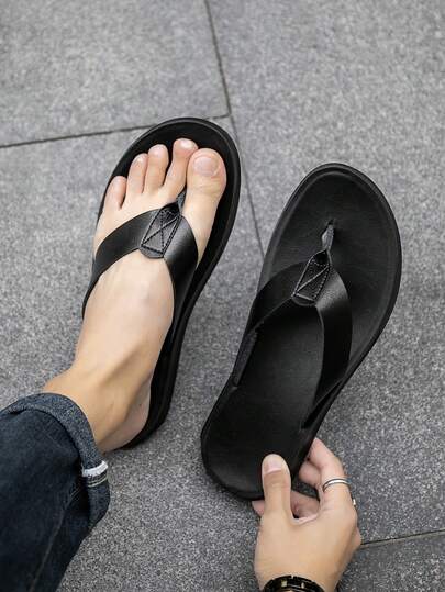 男士人字拖，夏季新款户外服装，防滑防臭沙滩凉鞋，休闲户外拖鞋