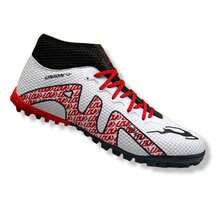 Tenis Futbol Rapido Fut7 Union Rojo, Blanco, Negro, Neón 2080 Cosidos Caballero o Dama - Blanco Rojo - Ver 4