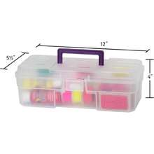 9912 Caja de herramientas de plástico ProBox de 12 pulgadas, roja - A - Ver 5