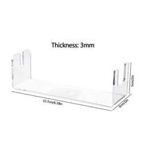 Acrylic Knife Display Stand Fixed Blade Knife Collection Display Stand Holder For Single Knife Home Decor Kitchen Items Kitchen Accessories Kitchen Kitchen Tools - Transparent - View 2