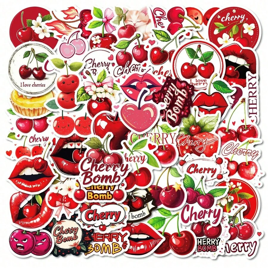 Halloween Back To School Label Process Stickers 1 Pack Of 50 Cute Hydrating Graffiti Decorative Stickers DIY Skateboard Luggage Guitar Helmet Graffiti Stickers