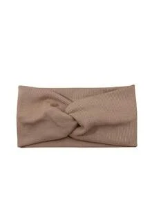 3件套女士纯色扭结细节休闲发带，适合日常、返校、健身、头巾、吸汗带等场合，是学校、大学、秋冬季节的理想发饰，也适合度假装扮，优雅的女士围巾，柔软的头巾。