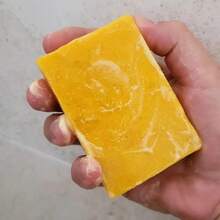 Lemon Turmeric Kojic Acid Soap,Natural Turmeric Root Extract Soap, With Dual Effects Of Oil Control And Moisturizing, Brings A Refreshing And Clean Feeling To Both Men And Women - Màu vàng - Xem 6