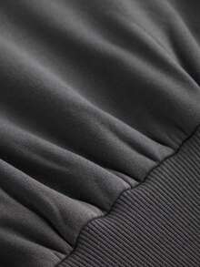 Tween Girl Letter Graphic Hoodie Sweatshirt And Flare Pants Set