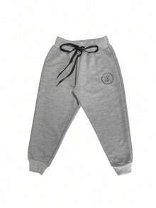 Kit 5 Children's Sweatpants Start Boy's Girl's Unisex 2 To 12 Assorted Colors Promotion - Nhiều màu - Xem 2