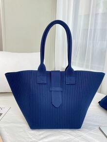 Tunpurle Damen Umhängetasche mit großer Kapazität, Pendler-Handtasche, Damentasche in Taschenform