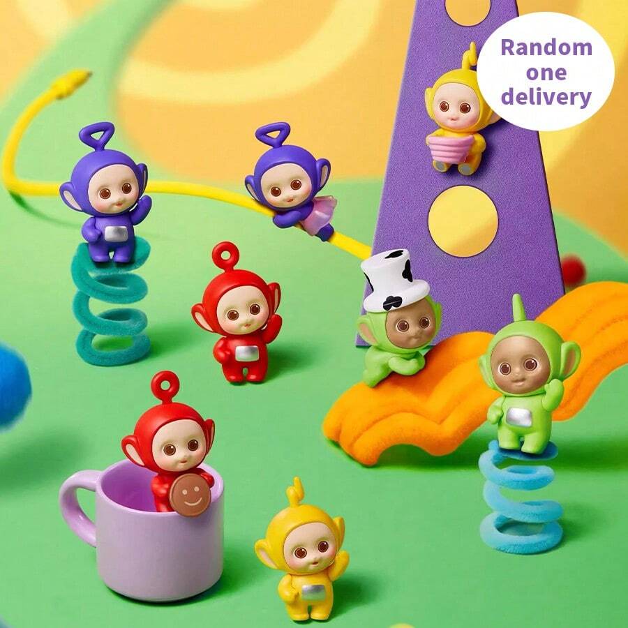 Miniso 天线宝宝无限可爱系列盲盒 居家桌面摆件 软萌治愈系 还原经典形象+随机盲盒款式超好玩（1个随机发货） - 彩色 - 查看 1