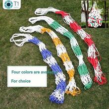 Borsa a rete in nylon resistente per il trasporto di grandi palloni, portatile per pallacanestro, calcio, pallavolo, palle da gioco - Multicolore - Visualizzare 2